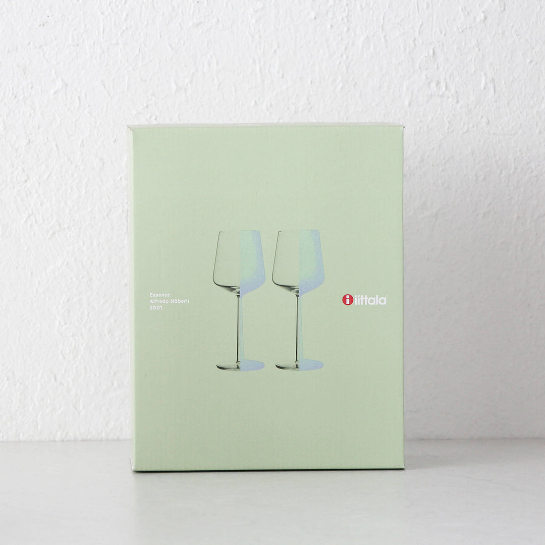 IITTALA  |  ESSENCE RED WINE GLASSES  |  SET OF 2 IN BOX