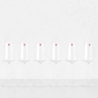 IITTALA  |  ESSENCE WHITE WINE GLASSES BUNDLE  |  SET OF 6