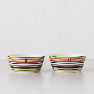IITTALA | ORIGO DESSERT BOWL ORANGE | 250ML  |  SET OF 2