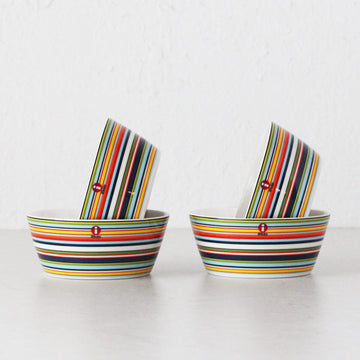 IITTALA | ORIGO DESSERT BOWL ORANGE | 250ML  |  SET OF 4