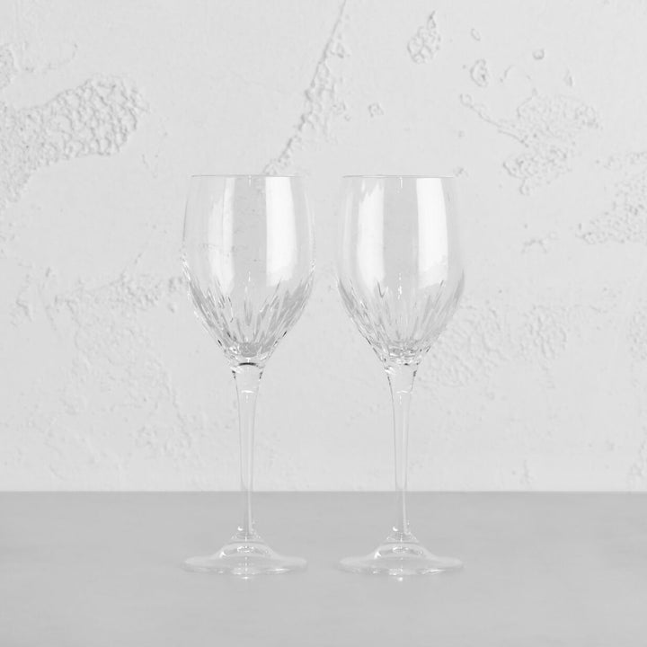 WEDGEWOOD  |  VERA WANG DUCHESS  WINE GLASS  |  SET OF 2