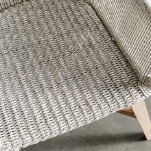 INIZIA WOVEN RATTAN INDOOR / OUTDOOR DINING CHAIR |  ASH GREY