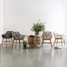 INIZIA WOVEN RATTAN INDOOR / OUTDOOR DINING CHAIR COLLECTION