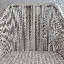 INIZIA WOVEN RATTAN INDOOR / OUTDOOR DINING CHAIR | ASH GREY DETAIL