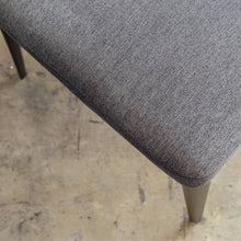 JAKOB CARVER CHAIR  |  HERRING GREY LUXE TWILL  |  UPHOLSTERED FABRIC DINING CHAIRS