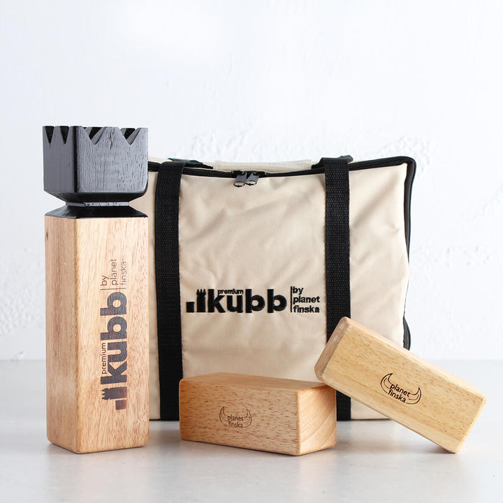 KUBB PREMIUM FINSKA  |  WOODEN LAWN GAME