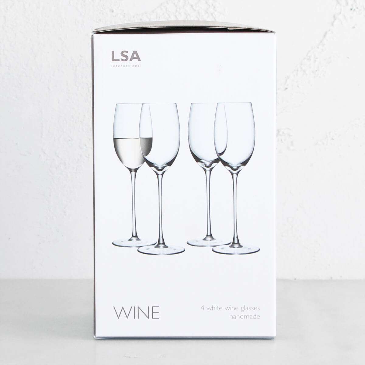 LSA International Set of 6 Borough Wine Glasses (450ml)