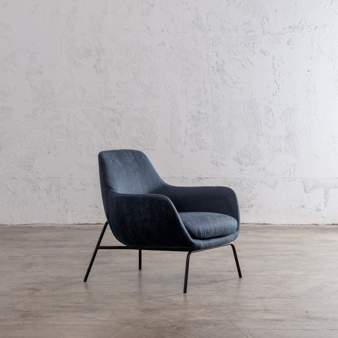 LYNDON ARM CHAIR  |  BALTIC BLUE