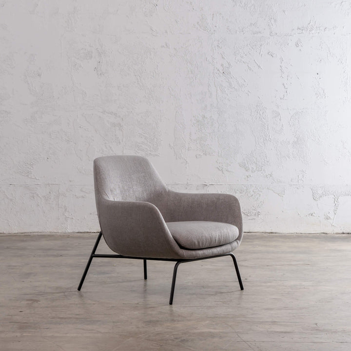 LYNDON ARM CHAIR  |  SILVER GREY