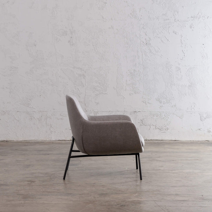 LYNDON ARM CHAIR  |  SILVER GREY