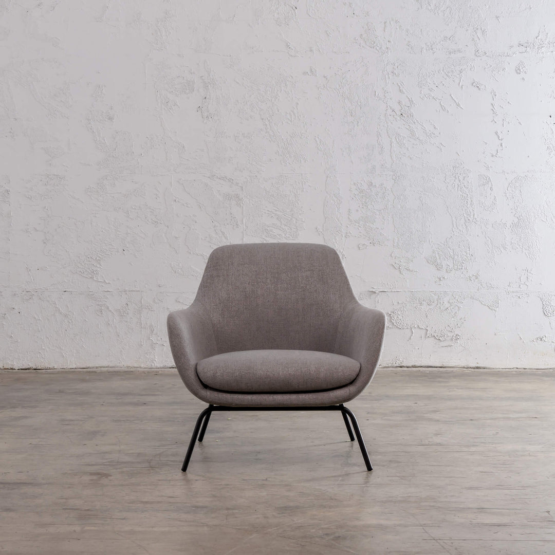 LYNDON ARM CHAIR  |  SILVER GREY