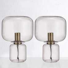 MARCELLE GLASS TABLE LAMP  |  GLASS  |  BUNDLE x 2
