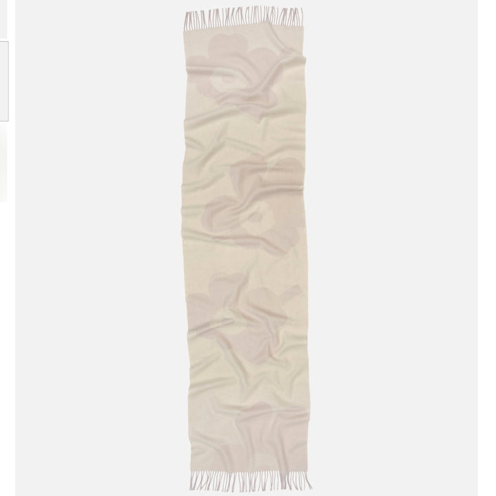 MARIMEKKO  |  KIRKAS JUHLA UNIKKO SCARF  |  WHITE + CREAM