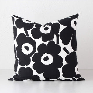 MARIMEKKO | PIENI UNIKKO CUSHION | 50 x 50CM | BLACK + WHITE