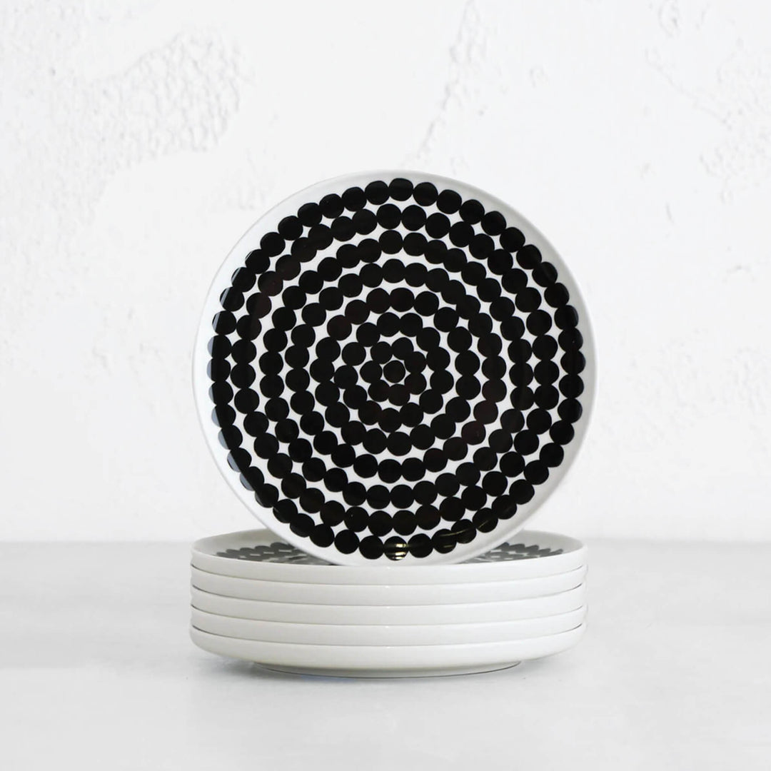 MARIMEKKO | SIIRTOLAPUUTARHA PLATE 20CM | SET OF 6