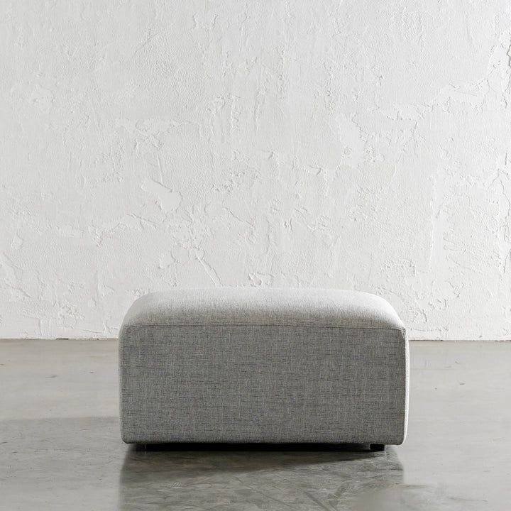 MATTEO OTTOMAN  |  RAILINGS GREY