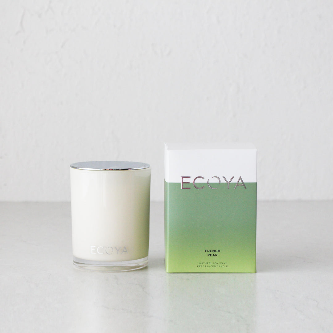 ECOYA MADISON CANDLE  |  NATURAL SOY WAX CANDLE  |  FRENCH PEAR