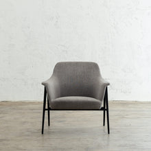 MARCUS ARM CHAIR  |  SILVER GREY  |  MODERN OCCASIONAL CHAIR  | LOUNGE CHAIR UNSTYLED