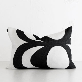MARIMEKKO | KAIVO CUSHION | BLACK + WHITE