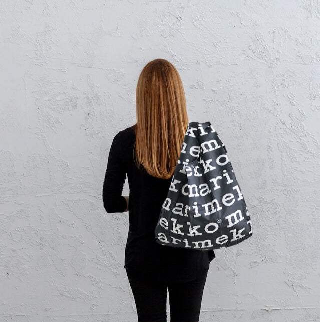 MARIMEKKO | MARILOGO SMART BAG | BLACK + WHITE