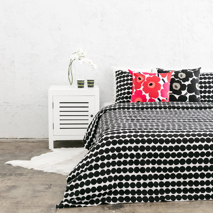 MARIMEKKO | RASYMATTO DUVET QUILT COVER | BLACK WHITE SPOT