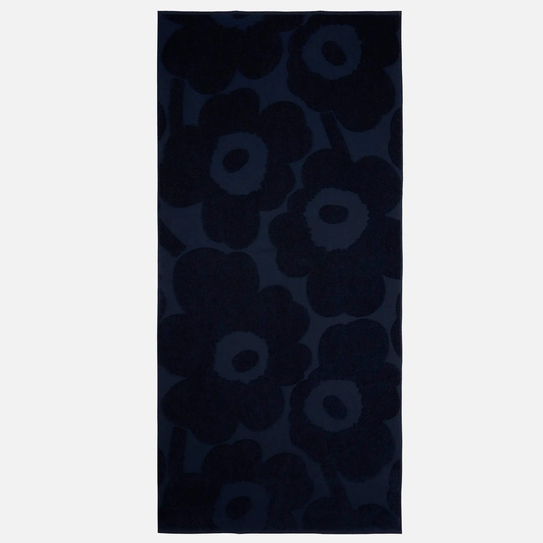 MARIMEKKO | UNIKKO HAND TOWEL, GUEST TOWEL, FACE TOWEL | DARK BLUE