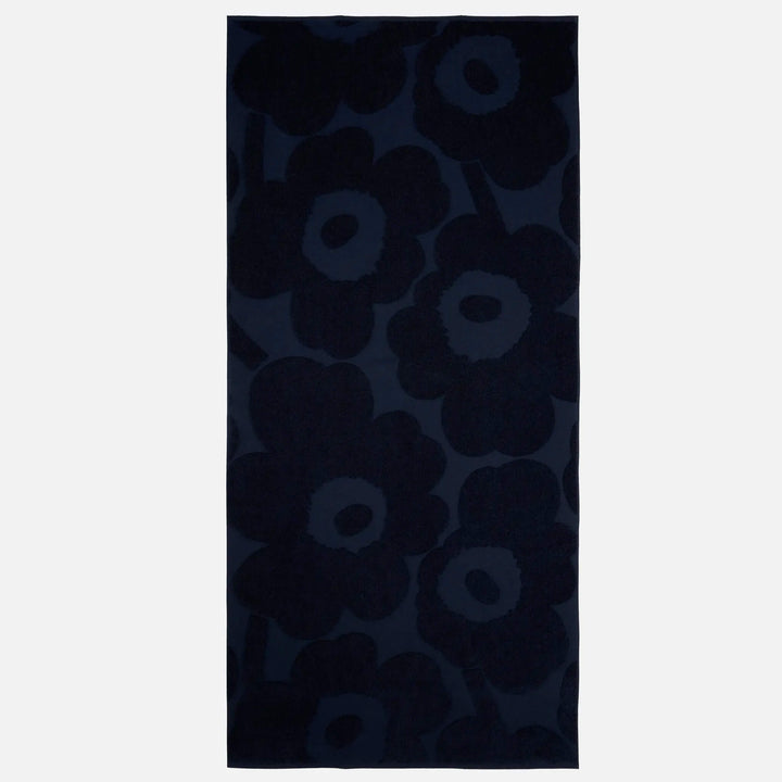 MARIMEKKO | UNIKKO HAND TOWEL, GUEST TOWEL, FACE TOWEL | DARK BLUE