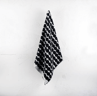 MARIMEKKO  |  RASYMATTO  BATH TOWEL  |  BLACK SPOT  BATHROOM COLLECTION