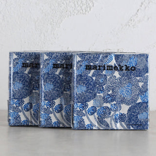 MARIMEKKO | MYNSTERI PAPER NAPKIN SERVIETTES BUNDLE OF 3 LUNCH NAPKINS