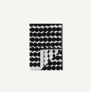 MARIMEKKO RASYMATTO BATH TOWELS  | BLACK SPOT  |  MODERN BATHROOM