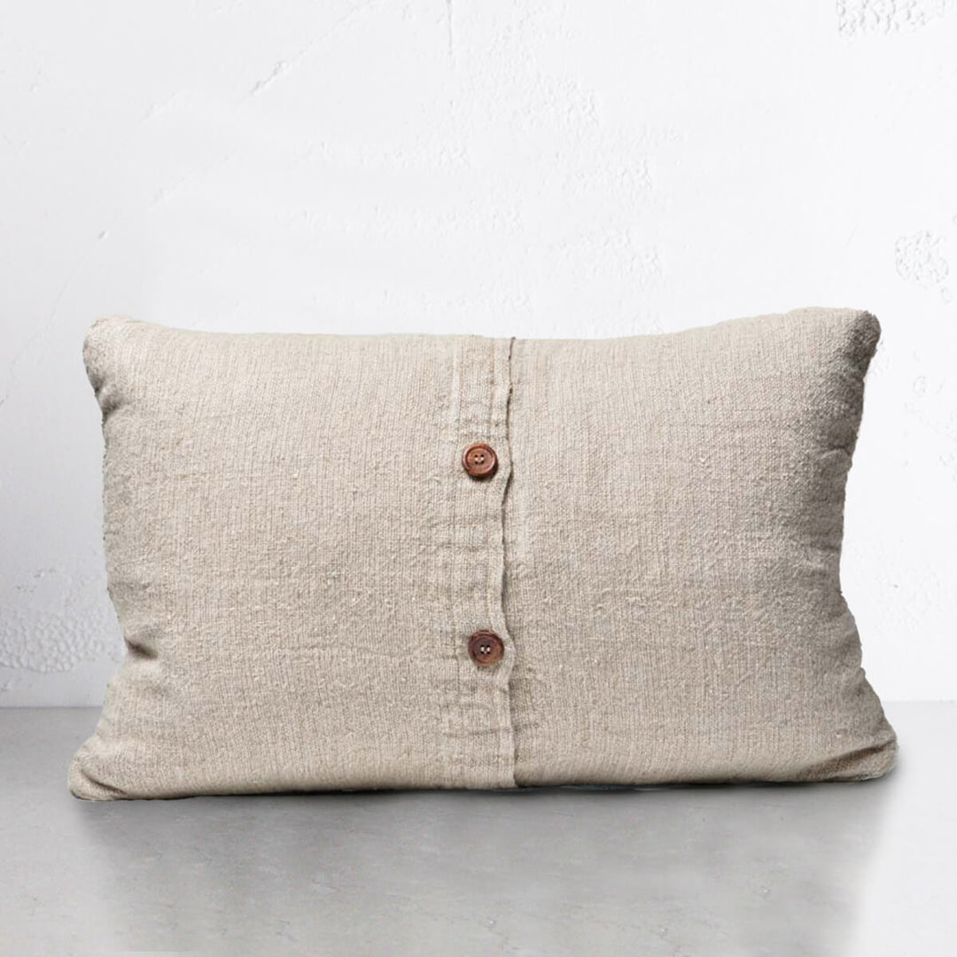 MAYLA CUSHION  |  40 X 60 + 50 X 50CM BUNDLE  |  NATURAL + BLACK