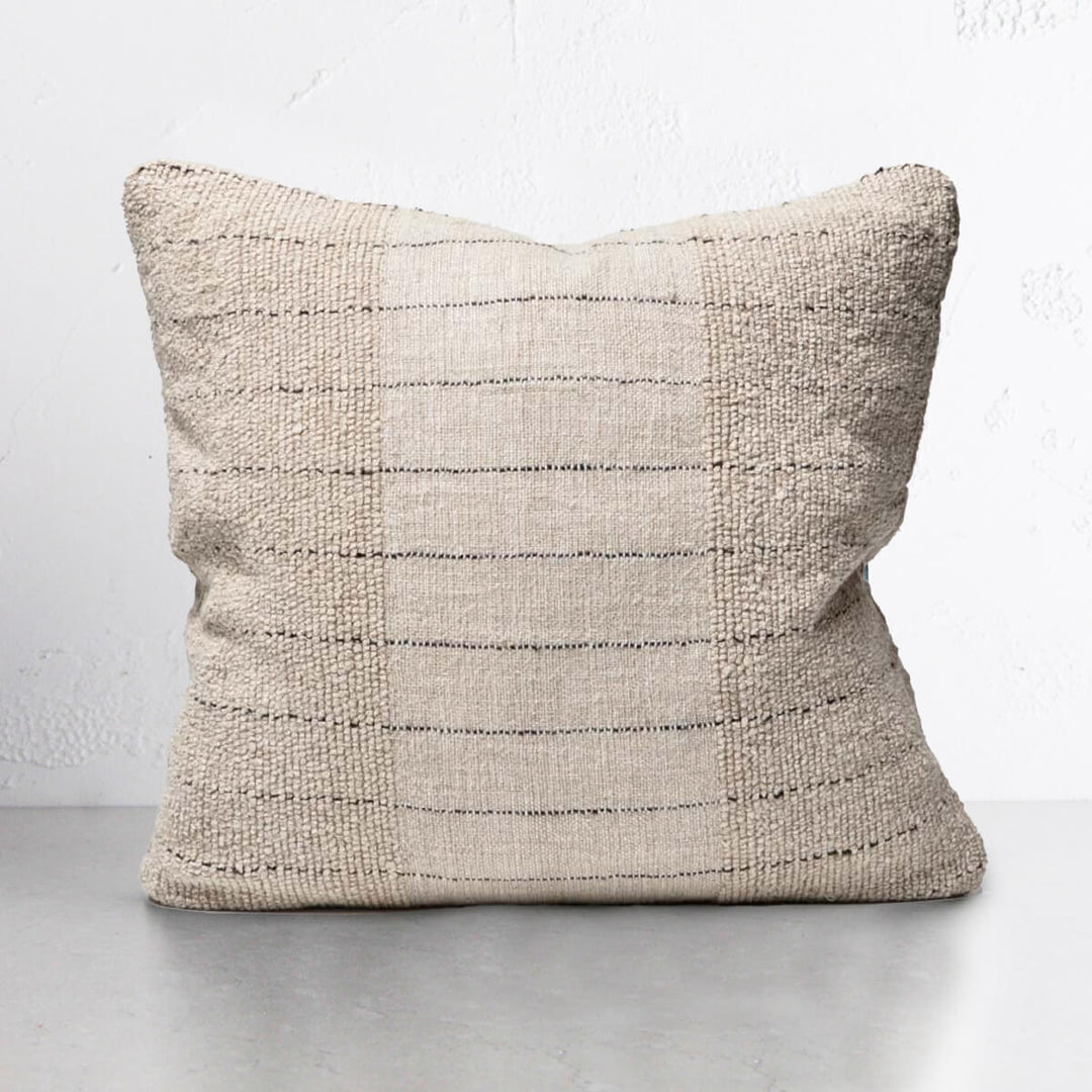 MAYLA CUSHION  |  40 X 60 + 50 X 50CM BUNDLE  |  NATURAL + BLACK