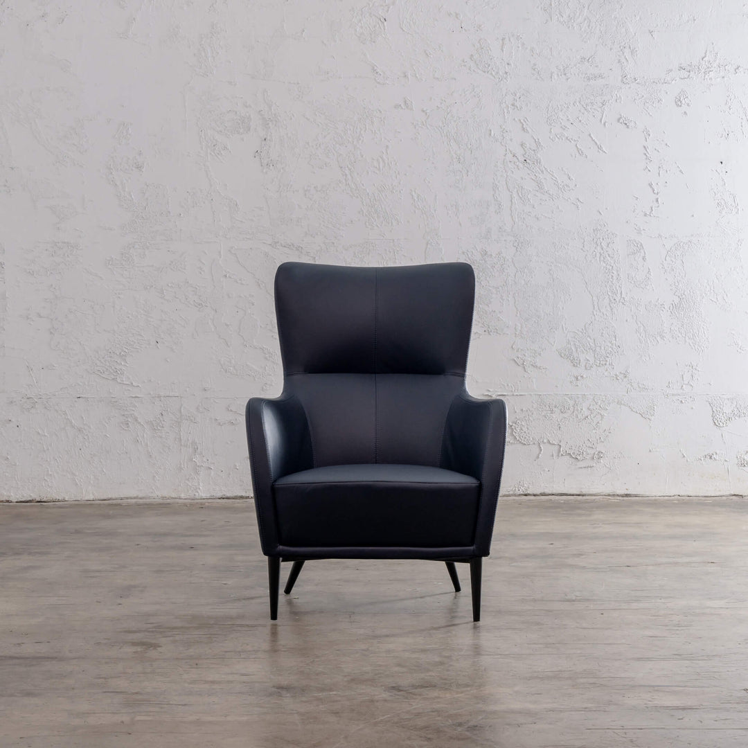 NEIMAN ARM CHAIR  |  NAVY BLUE