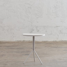 PALOMA OTKA ROUND SIDE TABLE BUNDLE OF 2 | WHITE ALUMINIUM