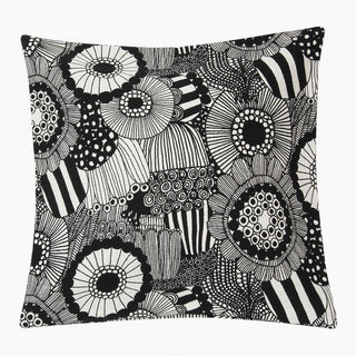 MARIMEKKO  |  SIIRTOLAPUUTARHA CUSHION  |  BLACK + OFF WHITE