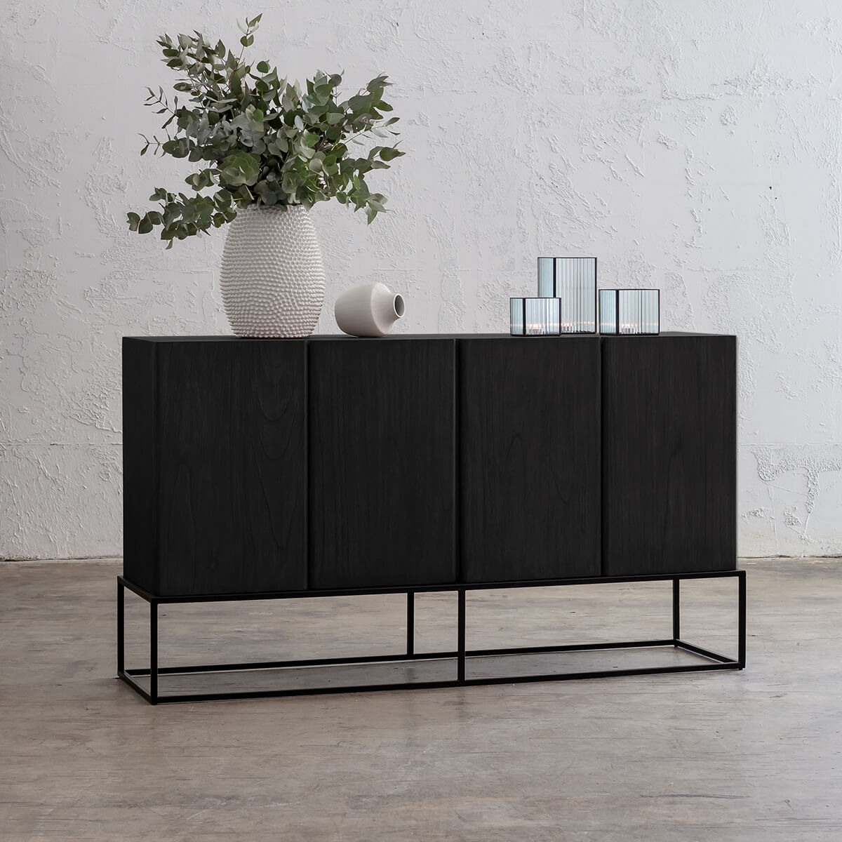 SAUVAGE LONDA SIDEBOARD | BLACK TIMBER | CONSOLE UNIT – Living By Design
