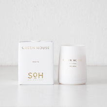 SOH MELBOURNE  |  SOY WAX CANDLE  |  GREENHOUSE MATT WHITE