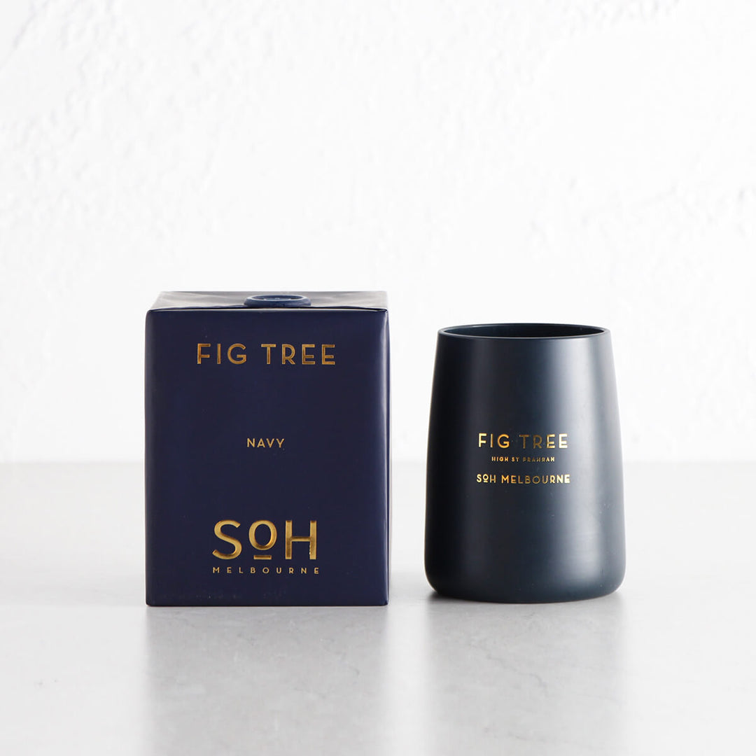 SOH MELBOURNE  |  SOY WAX CANDLE  |  FIG TREE NAVY