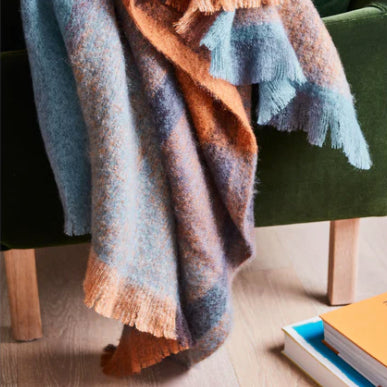 ST ALBANS MOHAIR THROW RUG  |  DARGO