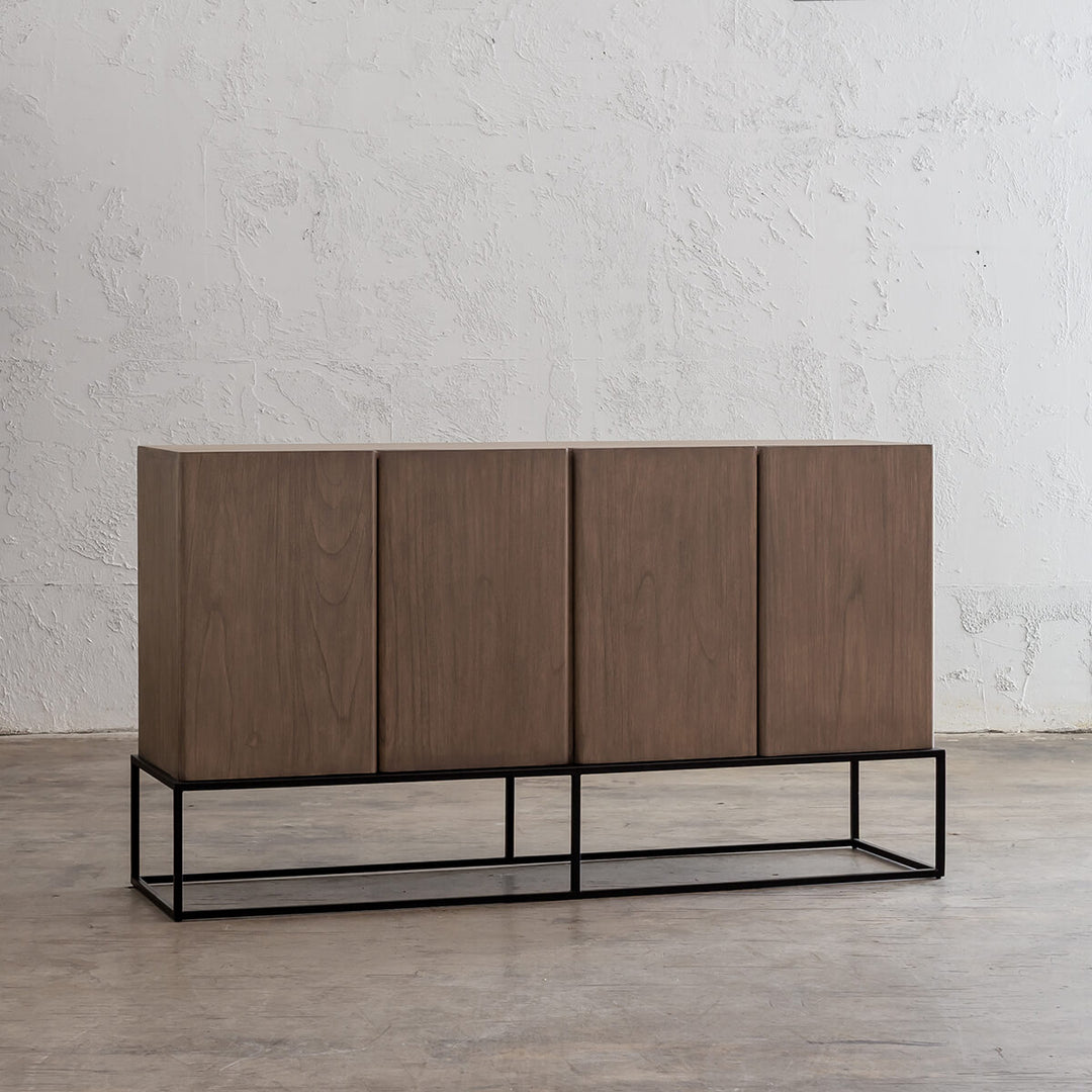 SAUVAGE LONDA SIDEBOARD  |  IVORY WASH TIMBER  |  CONSOLE ENTERTANMENT  UNIT