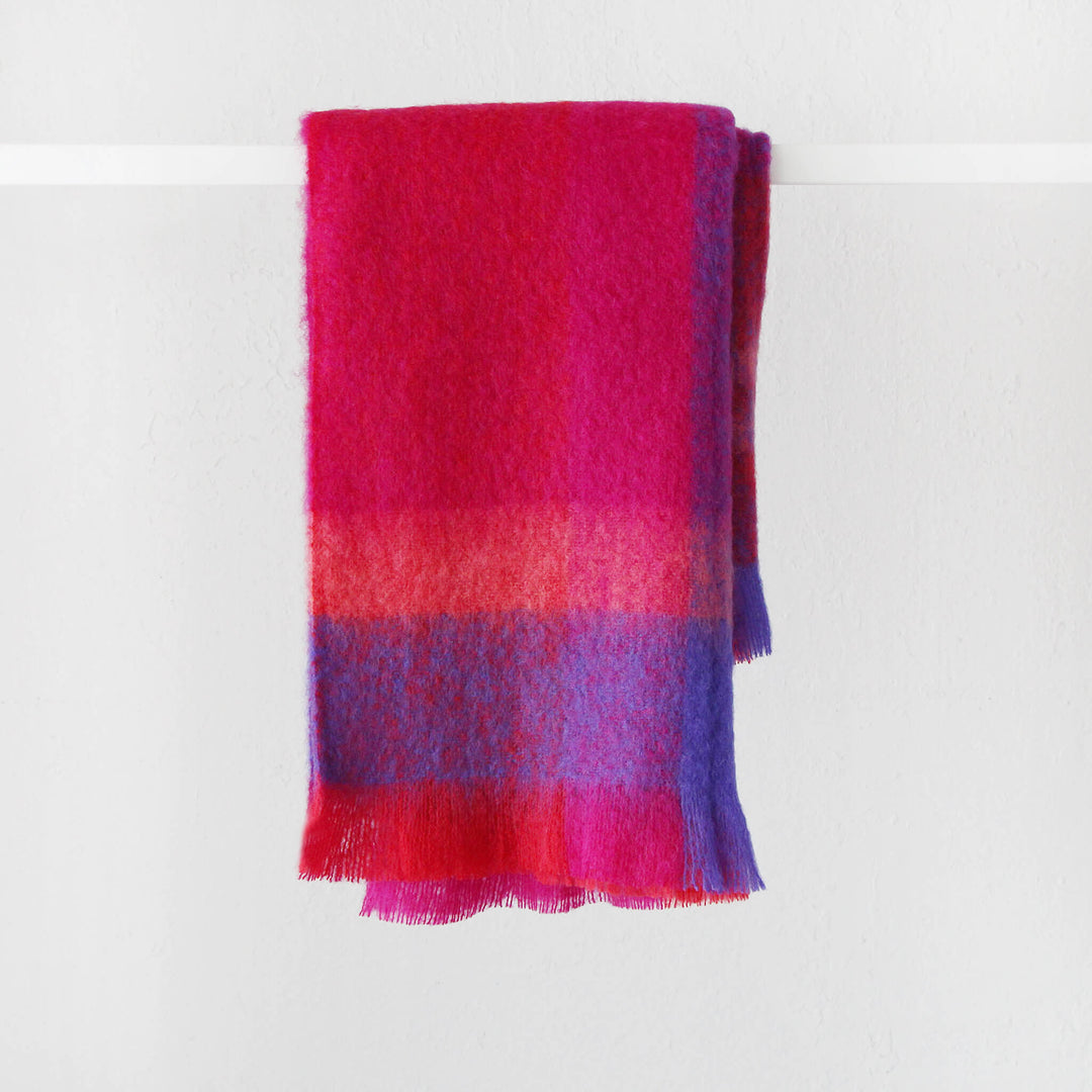 ST ALBANS MOHAIR THROW RUG  |  CHARLOTTE