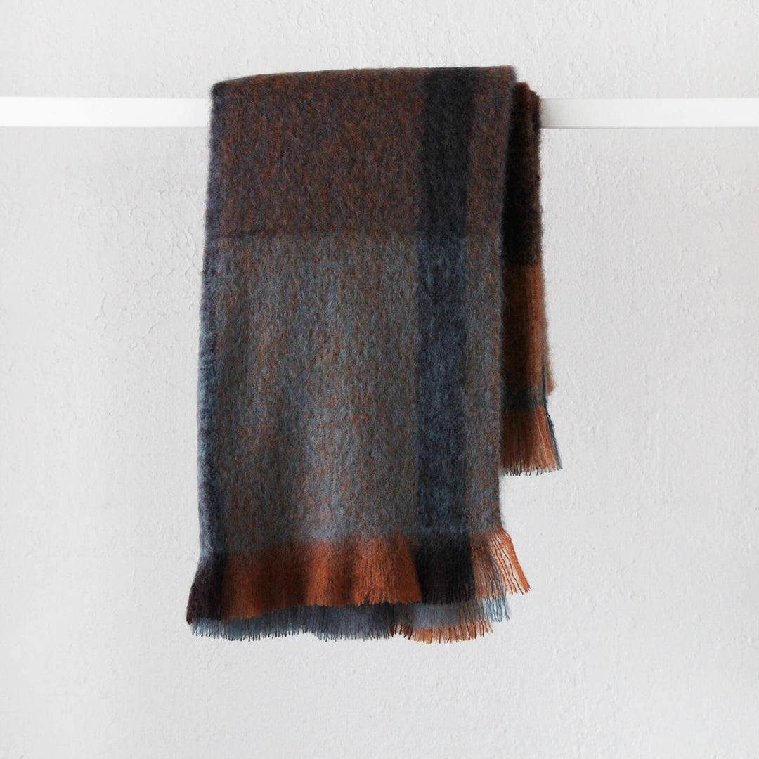 ST ALBANS MOHAIR THROW RUG  |  DARGO