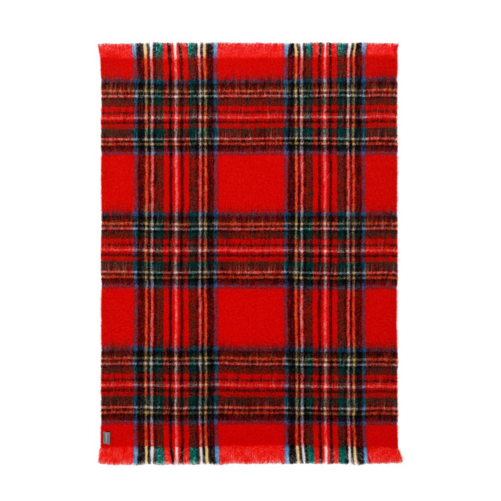 ST ALBANS MOHAIR THROW RUG  |  ROYAL STEWART