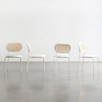 TORSBY DINING CHAIR  |  WHITE  |  BUNDLE  X 4