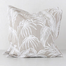 TAHITI CUSHION BUNDLE X2   |  55 x 55  |  WHITE + LINEN