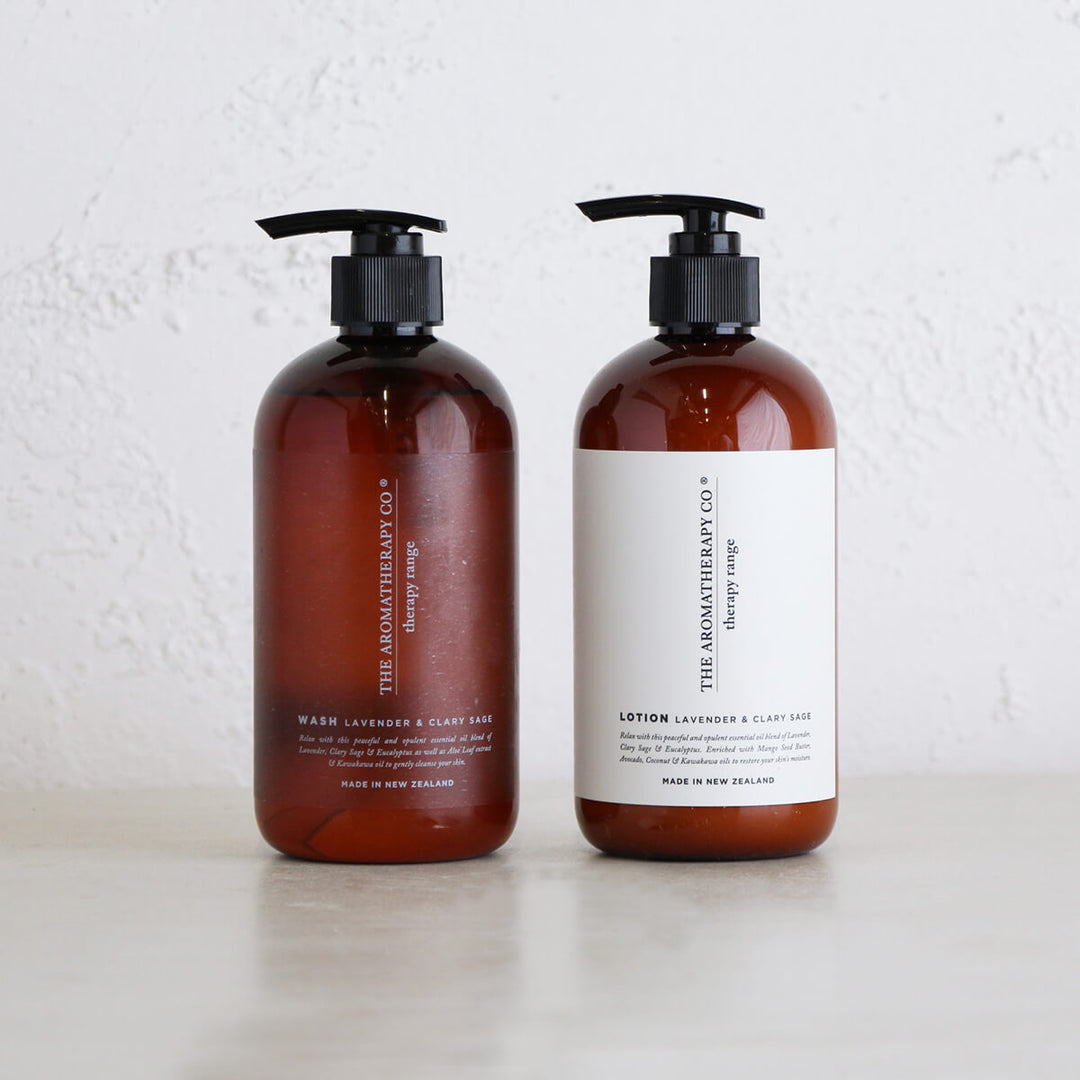 THERAPY RELAX HAND + BODY LOTION  |  LAVENDER + CLARY SAGE