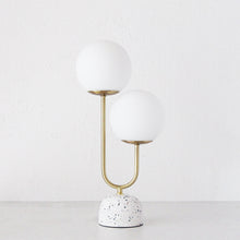 TIVOLI GOLD TABLE LAMP + WHITE SHADE  |  BUNDLE X 2