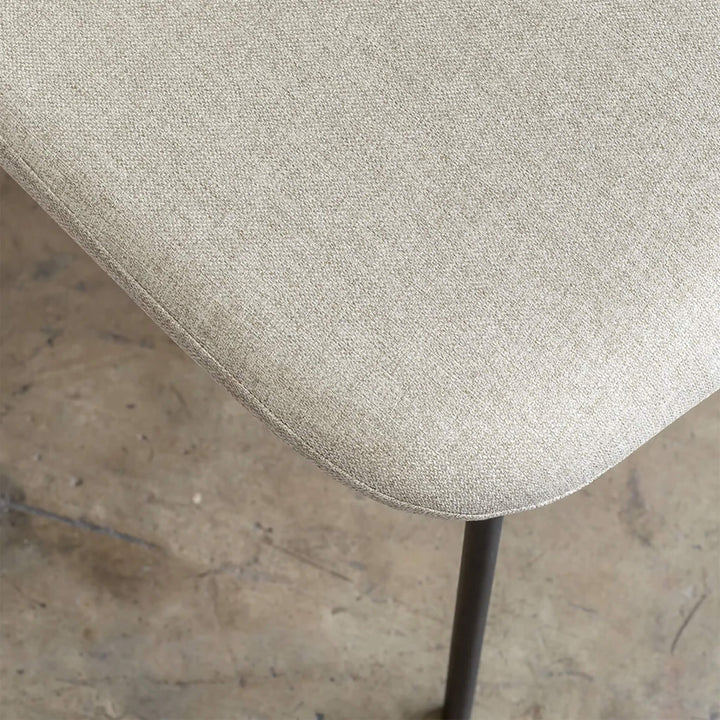 TOURO FABRIC BAR CHAIR | BUNDLE X 2 | DESERT SAND  |  CLOSE UP