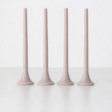 TUSK TAPER CANDLE BUNDLE | TAUPE | SET OF 4