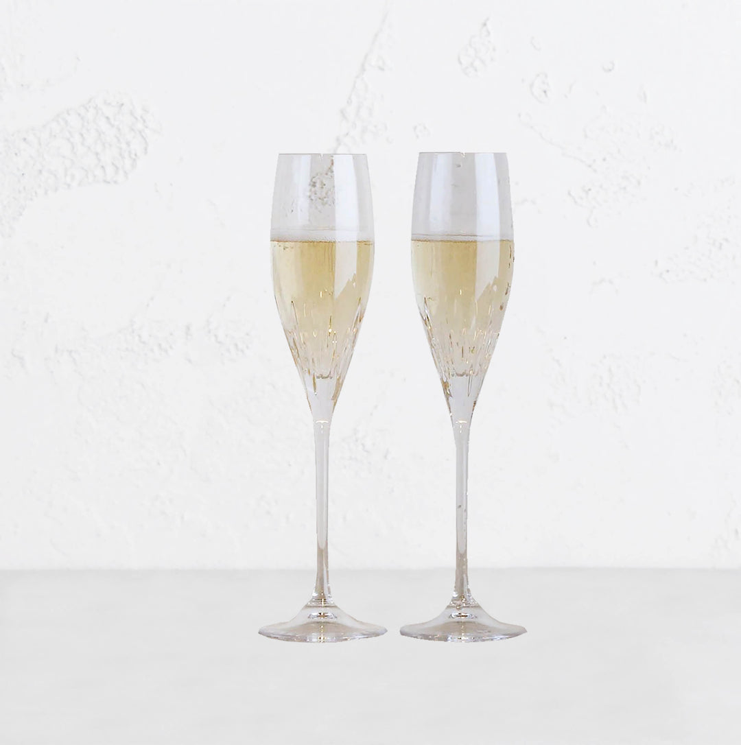 WEDGEWOOD  |  VERA WANG DUCHESS CHAMPAGNE FLUTE  |  SET OF 2